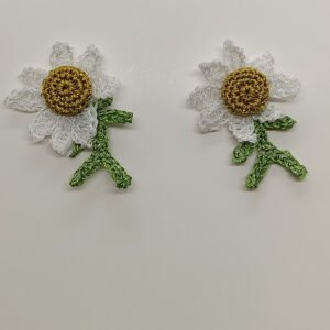Aretes Margarita Dorada